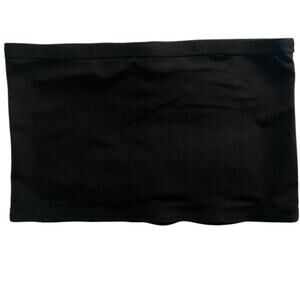 Black Bandeau Stretchy Wrap Infinity Top Skirt ~ Women's Plus Size 2X